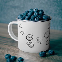 Endless Spheres Enamel Camping Mug