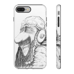 Laughing Aviator Phone Case