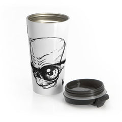 Suspicious Alien Stainless Steel Travel Mug