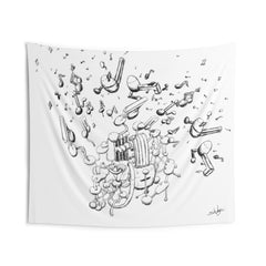 Atomic Sound Indoor Wall Tapestries