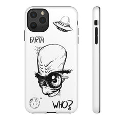 Suspicious Alien Phone Cases