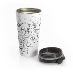 Atomic Sound Stainless Steel Travel Mug