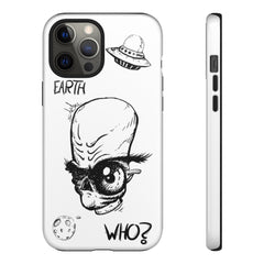 Suspicious Alien Phone Cases