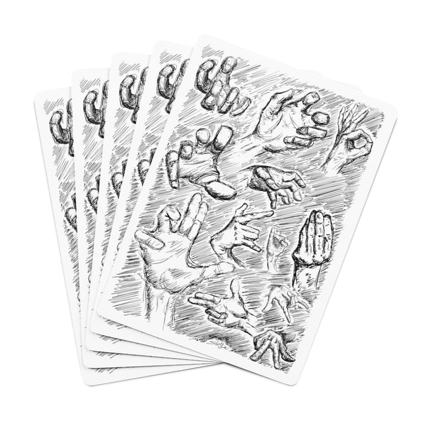 Hand Sketch Playing Cards