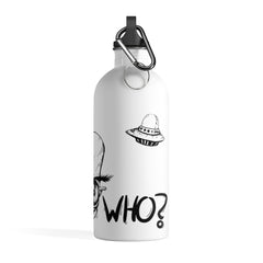 Suspicious Alien 14oz Stainless Steel Travel Water Bottle