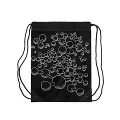 Molecules Drawstring Bag