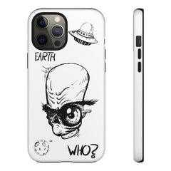 Suspicious Alien Phone Cases