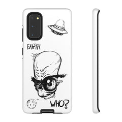 Suspicious Alien Phone Cases