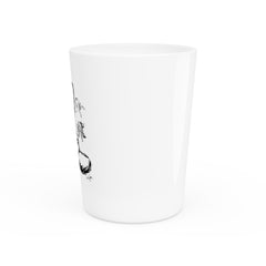 Hand Sketch Shot Glass