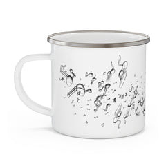 Atomic Sound Enamel Camping Mug