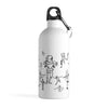 Dancing Figures 14oz Stainless Steel Travel Water Bottle