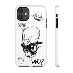 Suspicious Alien Phone Cases