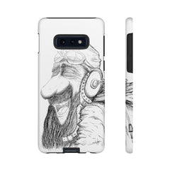 Laughing Aviator Phone Case