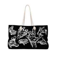 Hand Sketch Weekender Bag