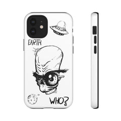 Suspicious Alien Phone Cases