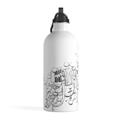 Atomic Sound 14oz Stainless Steel Travel Water Bottle