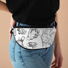 Hand Sketch Fanny Pack