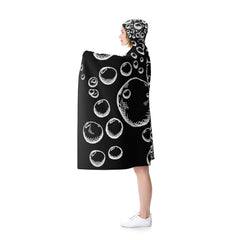 Endless Spheres Hooded Blanket