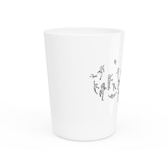 Dancing Figures Shot Glass